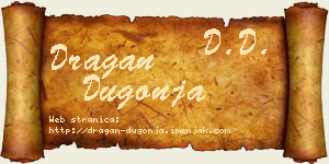 Dragan Dugonja vizit kartica